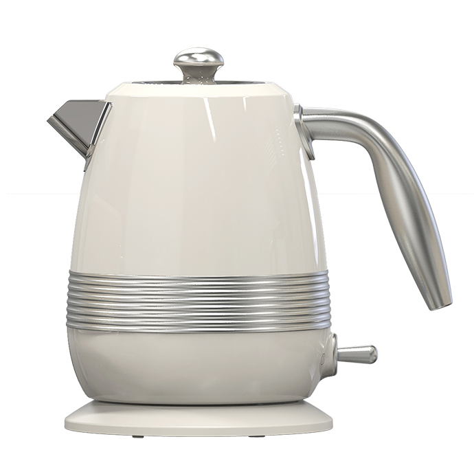 Electric Kettle 1.7L Stainless Steel Water Kettle Cordless Electric Teapot with Water Gauge