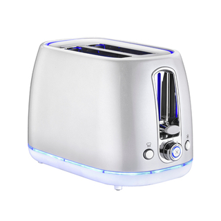 2-Slice Toaster Stainless Steel Toaster with 6 Bread Shade Setting Extra Wide Slot