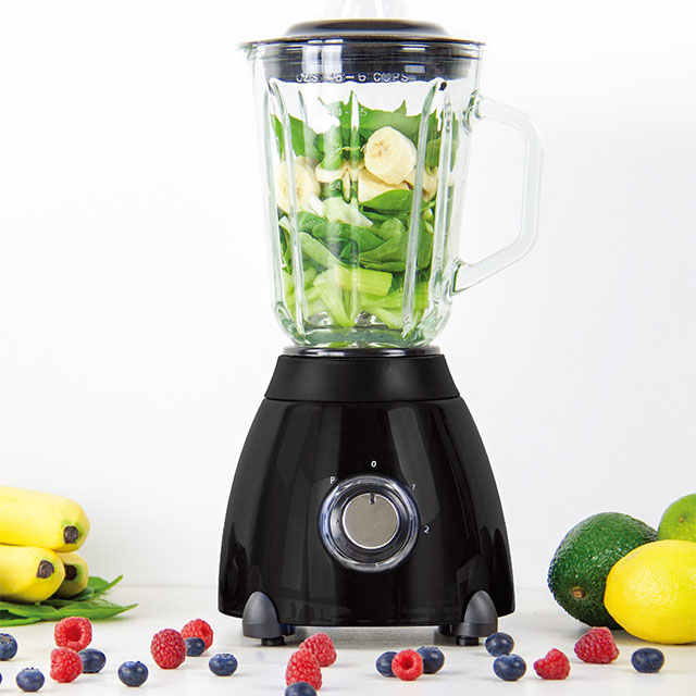 Blender 1.5L Stainless steel Table Blender 2-Speed Ice Crusher with Speed Control