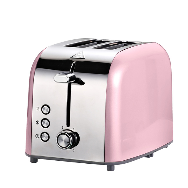 2-Slice Toaster Stainless Steel Toaster with 6 Bread Shade Setting Extra Wide Slot