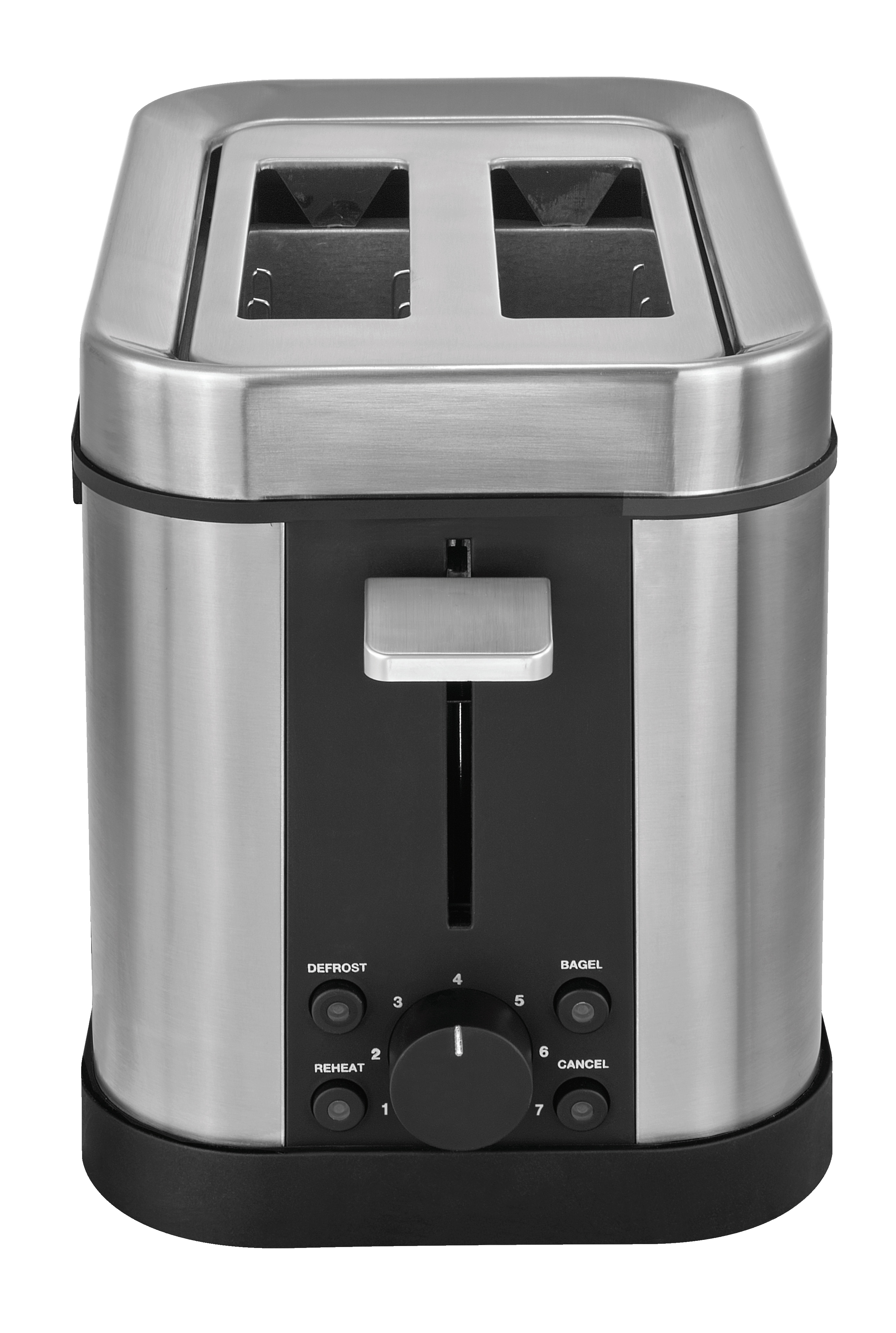2-Slice Toaster Stainless Steel Toaster with 6 Bread Shade Setting Extra Wide Slot