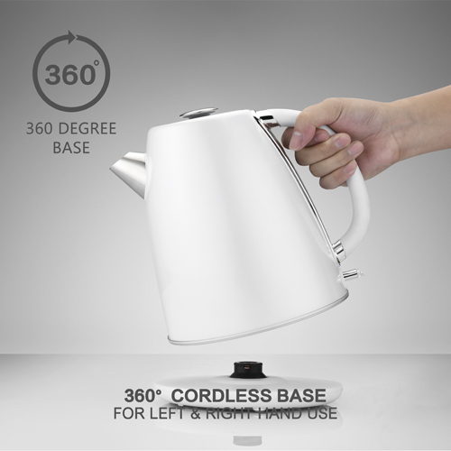 Electric Kettle 1.7L Stainless Steel Water Kettle with LED Strip Illuminated