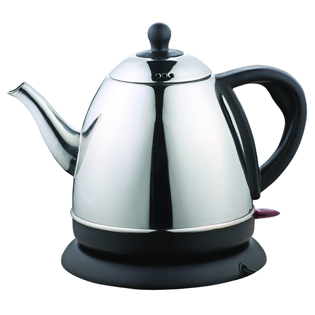 Electric Kettle 1.0L Stainless Steel Water Kettle Cordless Electric Teapot with LED Indicator