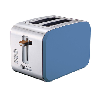 2-Slice Toaster Stainless Steel Toaster with 6 Bread Shade Setting Wide Slot
