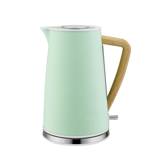 Electric Kettle 1.7L Stainless Steel Water Kettle Nordic Style Water Boiler with Rubber Painting